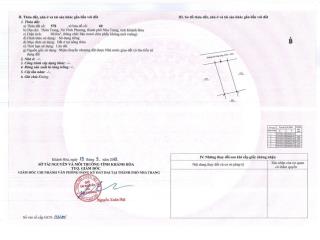 Bán lô đất thôn trung, vĩnh phương, nha trang dt 69m2,  chính chủ 0966 235 ***
