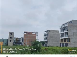Bán đất tại ngô chí quốc, 3,05 tỷ, 52m2, mặt tiền 4,1m, pháp lý đầy đủ