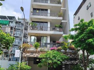 Bán nhà hầm 6 tầng khu huy hoàng đường 56 thạnh mỹ lợi q2, dt  8x20 , giá  53 tỷ