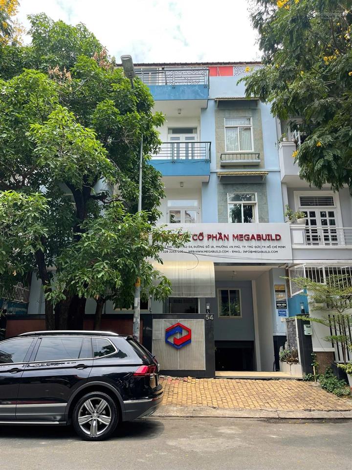 Bán nhà hầm 4 tầng mặt tiền kinh doanh đường 18 an phú q2. dt  11x20, giá  52 tỷ