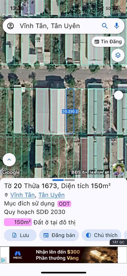 Chính chủ bán đất nền dự án tại nb15, 2.5 tỷ, 150m2, đường 8m, mặt tiền 5m, pháp lý đầy đủ