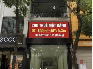 Siêu phẩm mặt bằng kinh doanh ấu triệu, hoàn kiếm