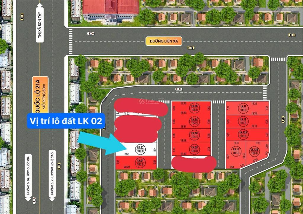 Đất hòa lạc tiềm năng đầu tư lâu dài