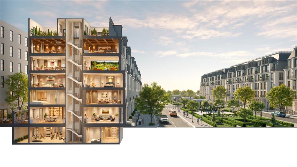 Park lane linh đàm  125 căn thấp tầng, sổ đỏ lâu dài, compound khép kín, giá từ 50 tỷ.