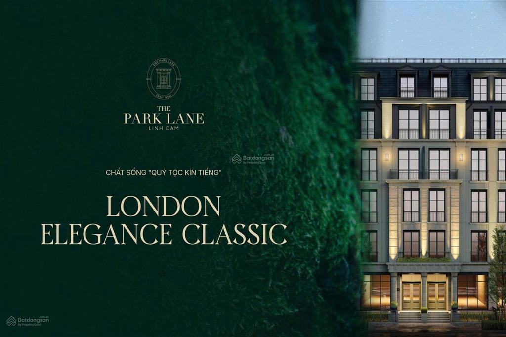 Bán gấp biệt thự park lane linh đàm  an ninh 3 lớp, không gian riêng tư, sổ đỏ lâu dài.