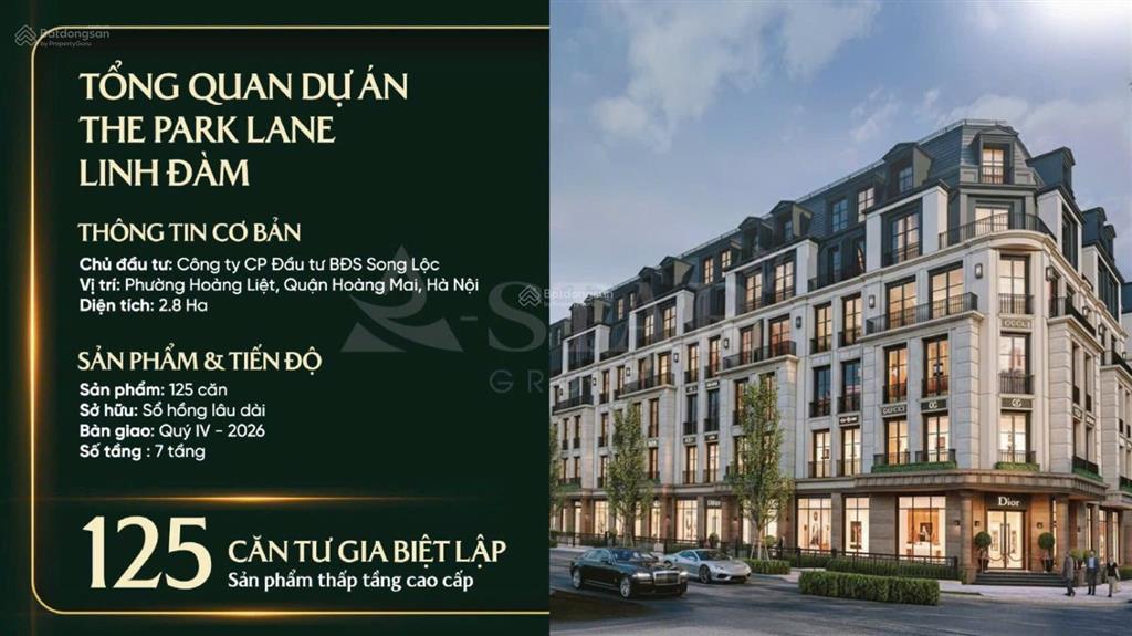 Bán gấp biệt thự park lane linh đàm  an ninh 3 lớp, không gian riêng tư, sổ đỏ lâu dài.