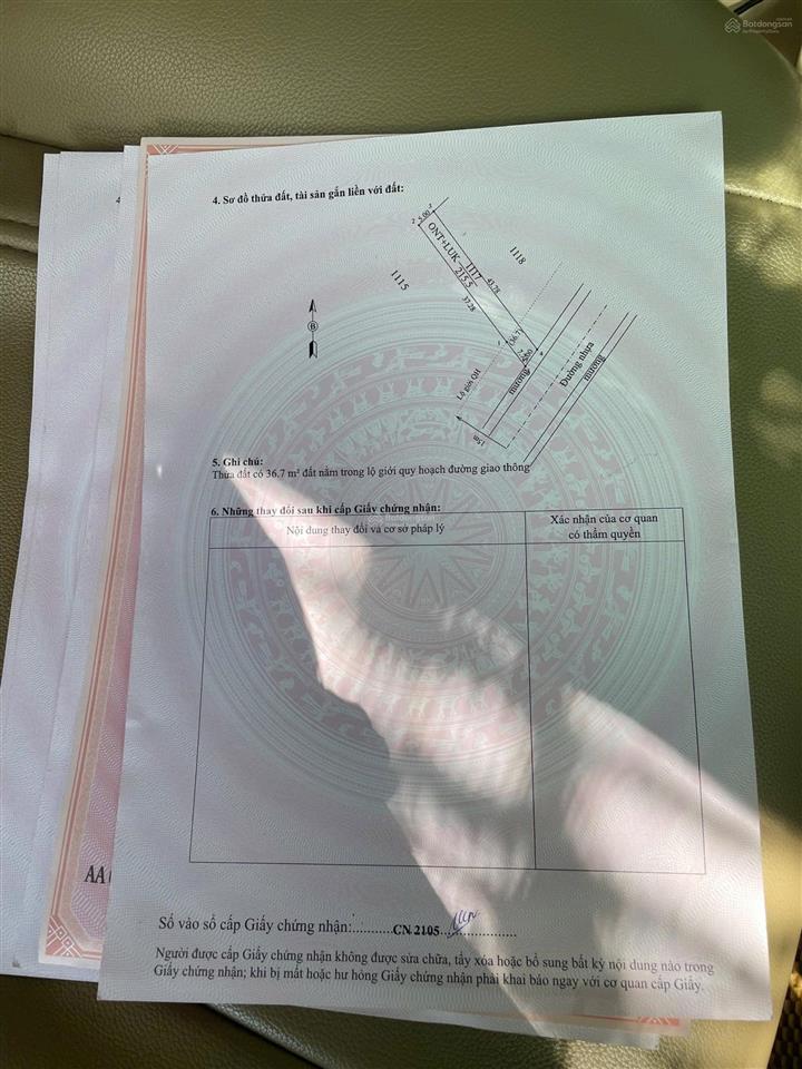 Bán đất 215.5m2 tại ấp long cường, long thuận, bến cầu, tây ninh, chỉ với 290 triệu vnd