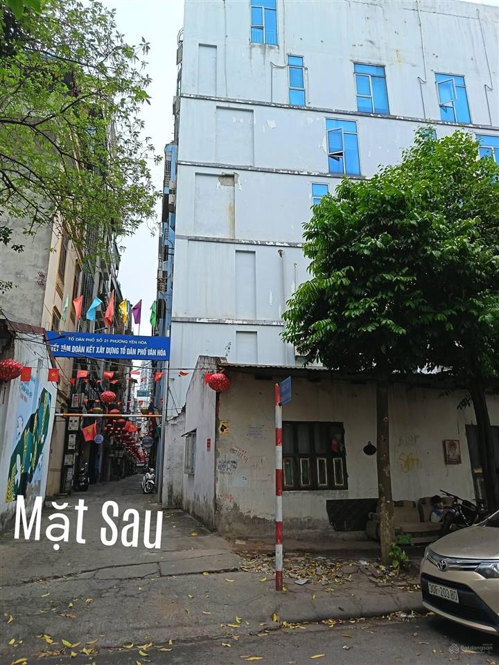 Siêu phẩm cầu giấy lô góc 110m2 7 tầng 108 tỷ