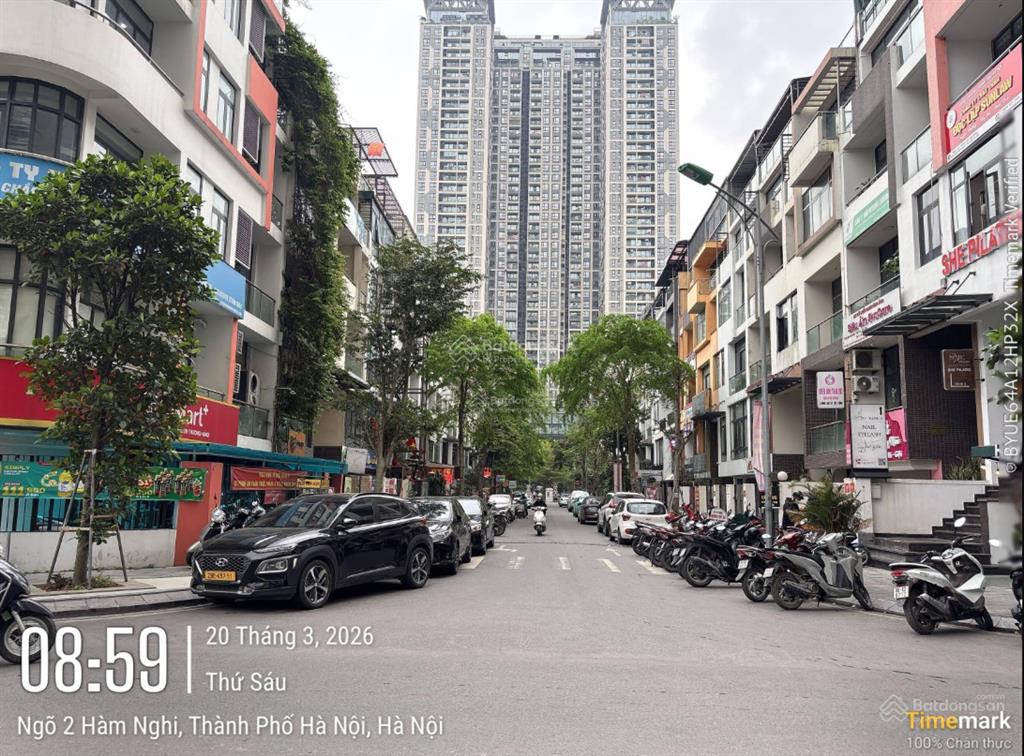 Bán liền kề mon city hàm nghi 96m2 x 6 tầng ngã tư nguyễn cơ thạch cực rẻ