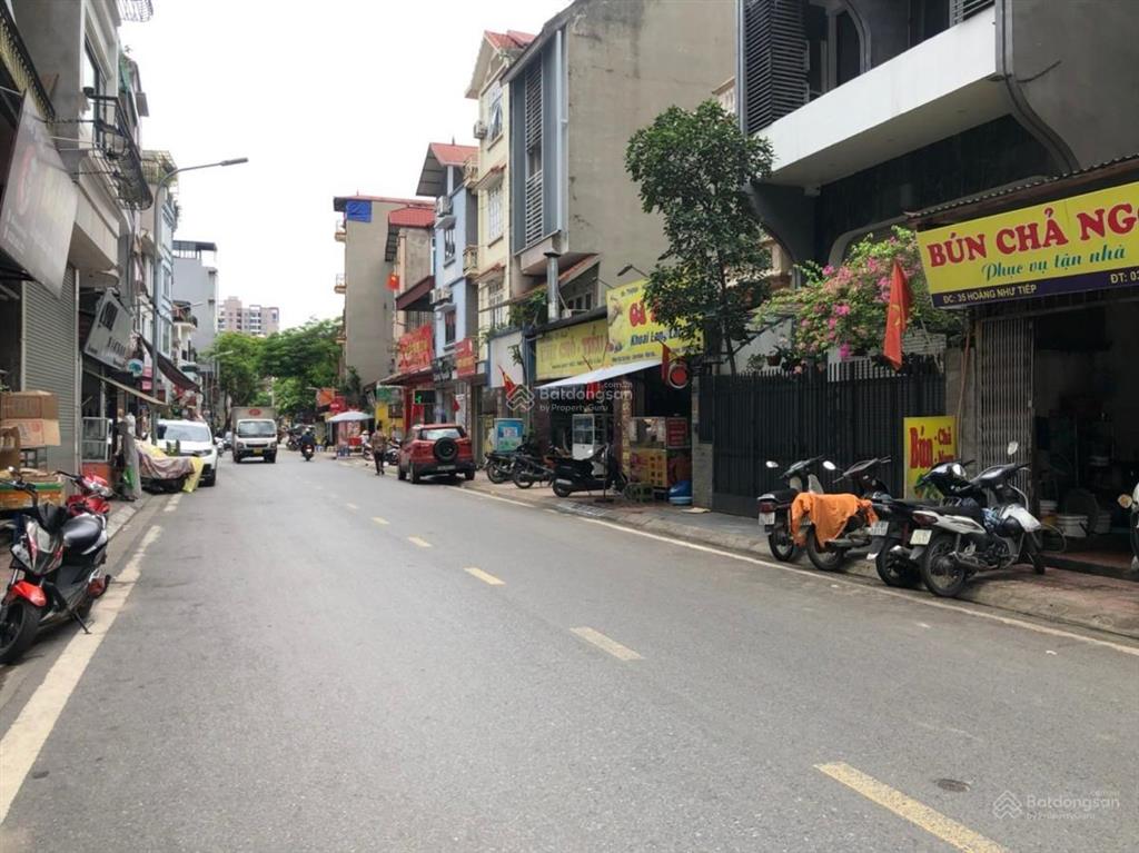 Vip mặt phố hoàng như tiếp kinh doanh đỉnh 84.2m8 tầng 3 mặt thoáng .nhà xây trong phần chỉ giới