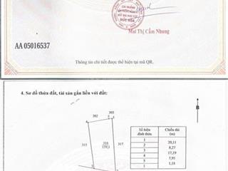 Chủ ngộp hạ giá bán đất mt bê tông 8m, 8x20 nở hậu 9m giá chỉ 1ty080tr,tại mỹ hạnh