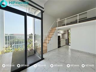 Cho thuê 1 trệt 1 lầu ban công rộng view lầu cao quận 2