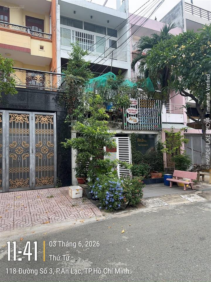 Bán nhà đường số 3 khu tên lửa 5x20m kc 3,5 tấm giá 13,8tỷ khu dân trí cao vị trí đẹp