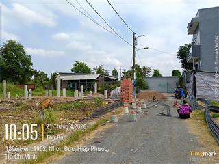 Tuấn hailongreal 100m đất hẻm xe hơi 3,7 tỷ tại lê văn lương đi phú mỹ hưng 15 phút