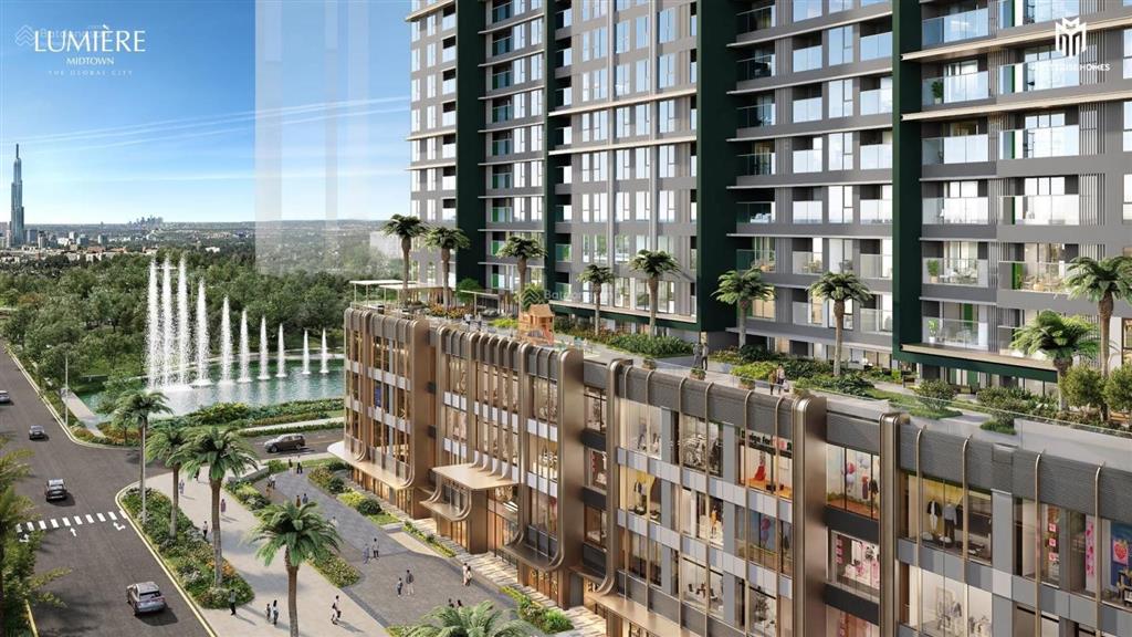 Suất nội bộ căn hộ lumiere midtown trong global city từ chủ đầu tư, giá rẻ, vị trí ngay lotte mall