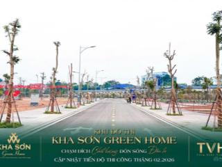 Bán dn kha sơn green home, 17 triệu/m2, 100m2 đẹp xuất sắc