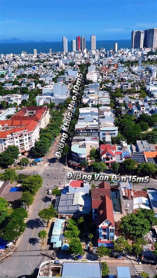 Bán nhanh lô góc 2 mặt tiền lớn khúc hạo & đường 5,5m tuyến đường kinh doanh sầm uất. 11x triệu/m2