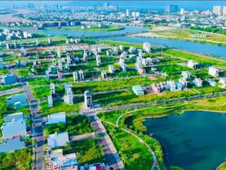 Lô góc sát sông đối diện công viên đầm sen nam hoà xuân  đà nẵng giá tốt
