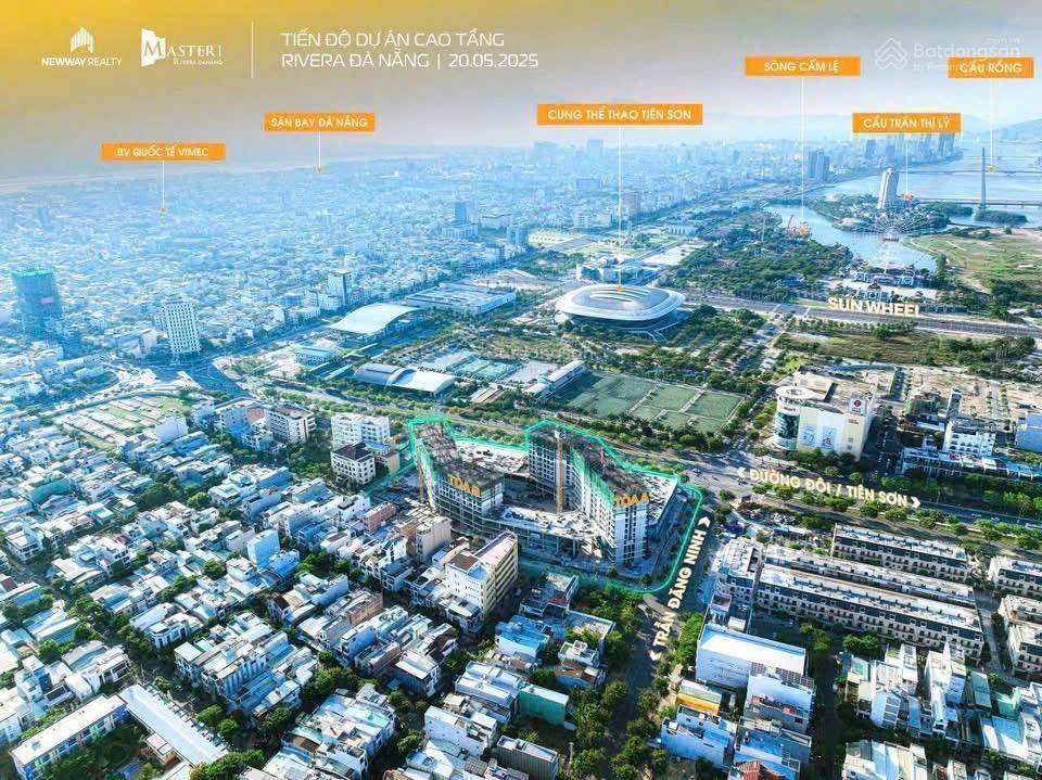 Căn góc 3 pn masteri đà nẵng tầng cao view sông giá tốt nhất thị trường