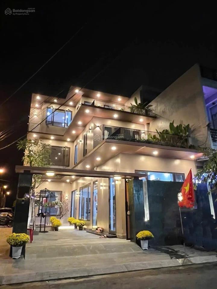 Bán villa góc 2 mặt tiền 130m² sơn thủy 8, 3 tầng siêu đẹp, mặt tiền hiếm 10m  chỉ 14 tỷ