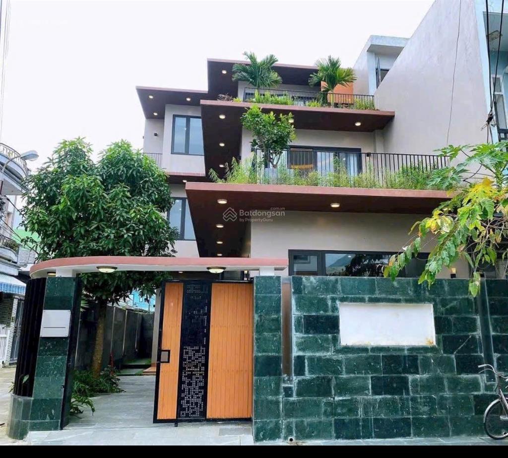 Bán villa góc 2 mặt tiền 130m² sơn thủy 8, 3 tầng siêu đẹp, mặt tiền hiếm 10m  chỉ 14 tỷ