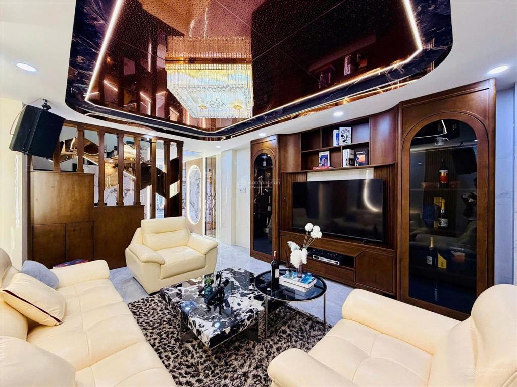 Siêu phẩm thang máy! nhà 5 tầng ngay nguyễn văn khối p.9 gò vấp, 4x17m, full nội thất cao cấp