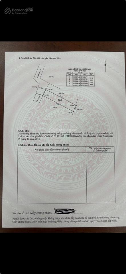 Bán đất thổ cư đường số 8  long phước, tp thủ đức