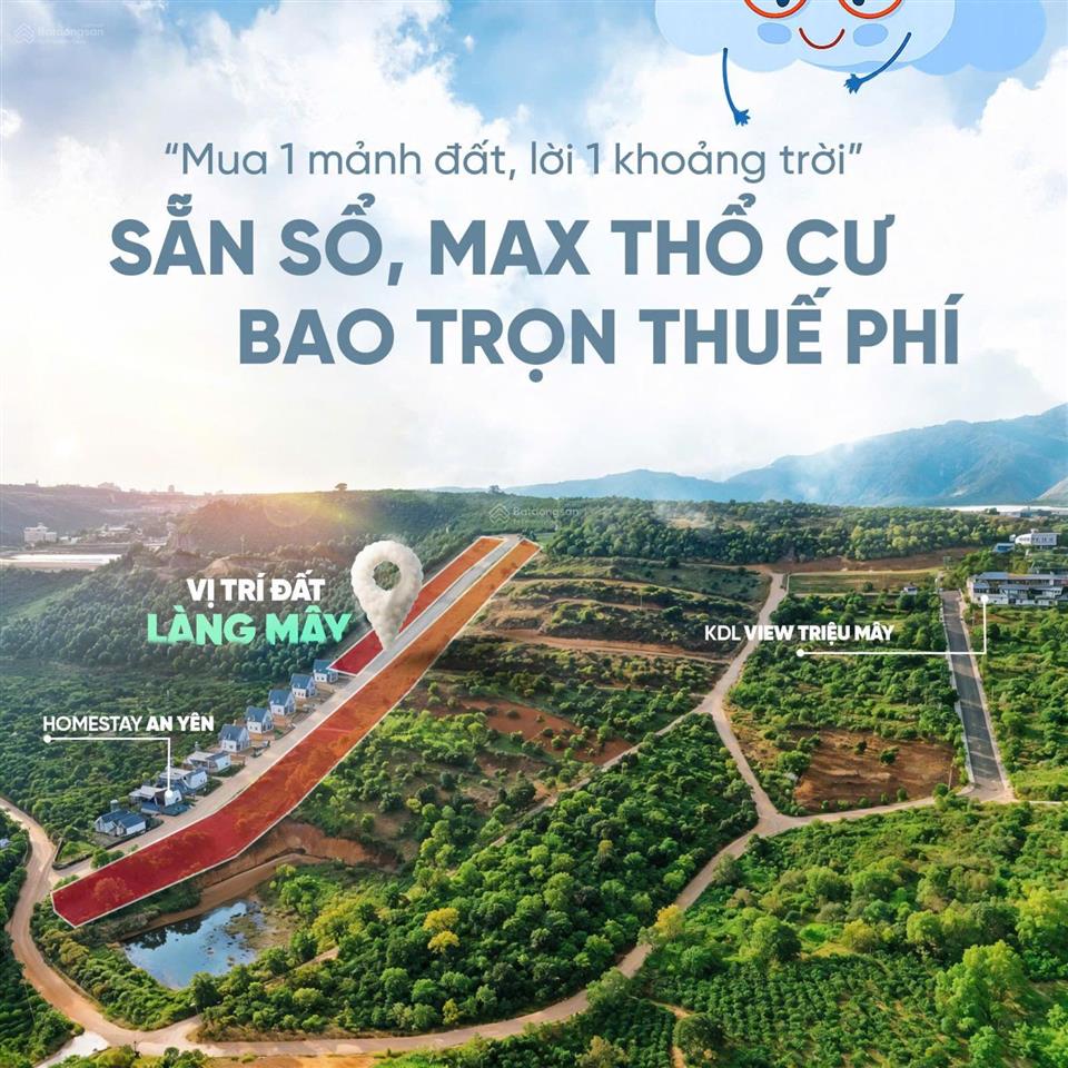 Đất nền nghĩ dưỡng giá đầu tư siêu tốt tại xã mê linh, huyện lâm hà, lâm đồng, 599 triệu, 100m2
