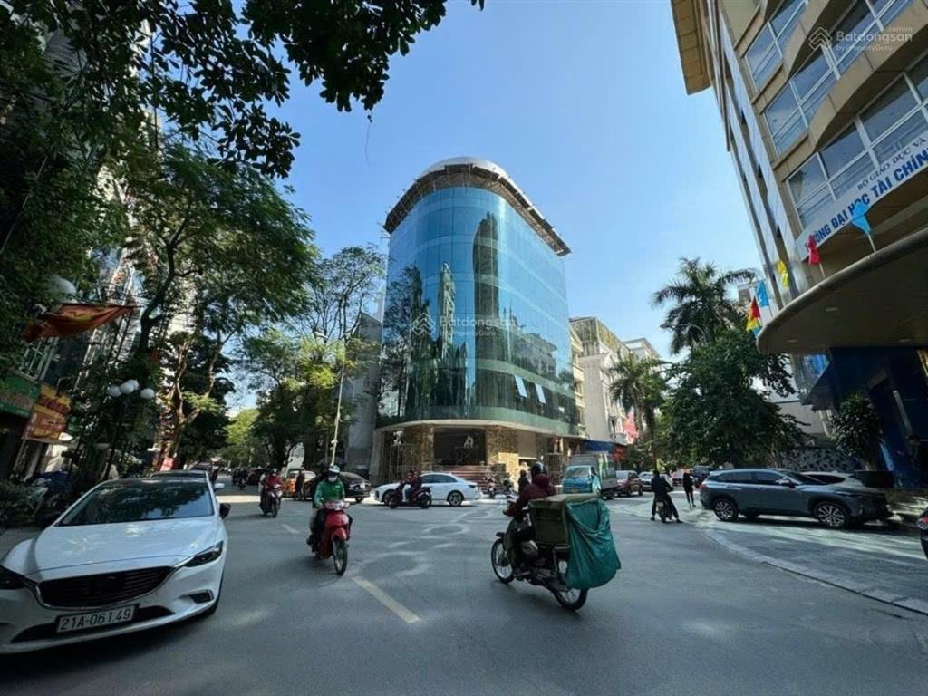 Bán tòa văn phòng xây thô. cách phố 20m. ngõ thông. hai thoáng. giá đầu tư