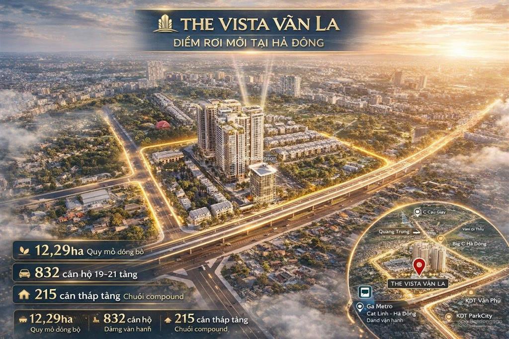 Siêu phẩm trung tâm hà đông  the vista văn la chính thức ra mắt