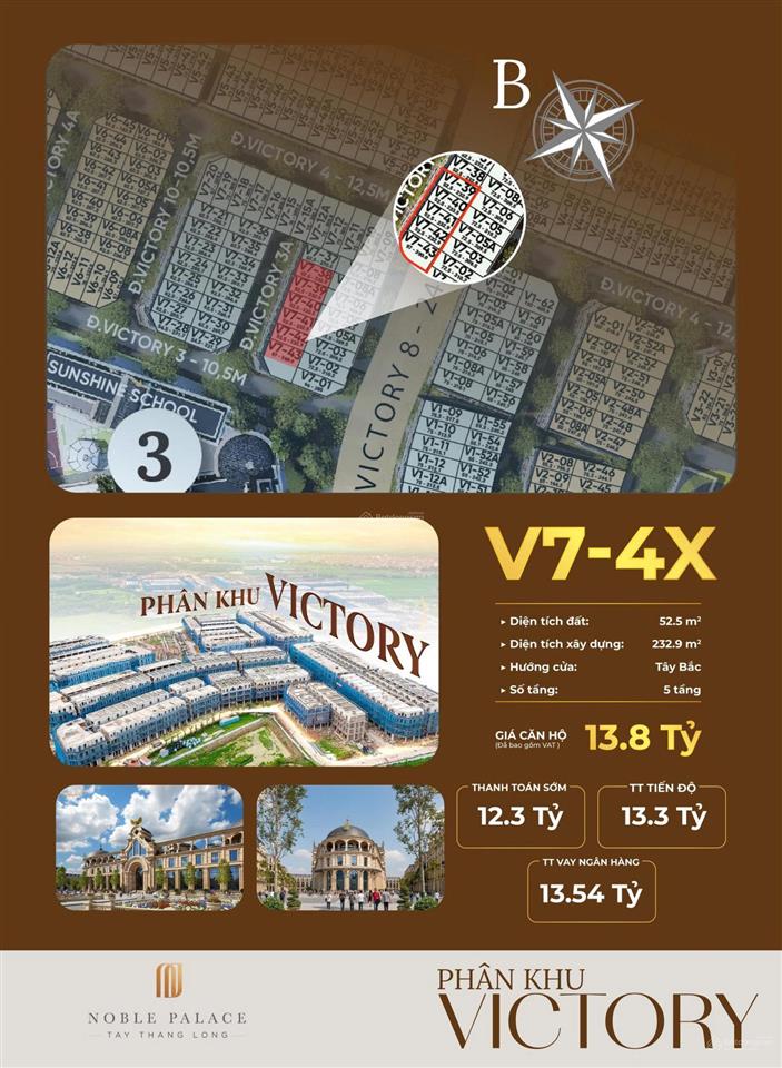 Duy nhất 1 căn 5 tầng giá chỉ 12 tỷ noble tây thăng long