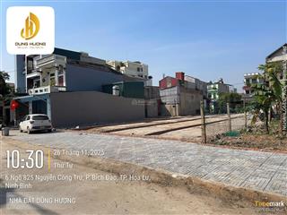 Chính chủ bán 8 lô đất liền kề 795 nguyễn công trứ  hoa lư hạ tầng đẹp 88m2 giá đầu tư 3,6 tỷ