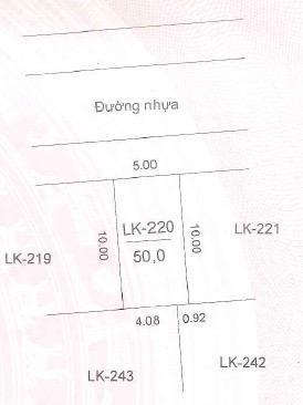 Chính chủ bán đất phân lô, đấu giá khu ngõ cổng, đa sỹ, kiến hưng, hà đông