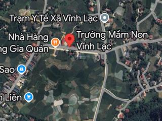 Bán mảnh đất 2 mặt tiền tại trung tâm xã mường lai (vĩnh lạc cũ)