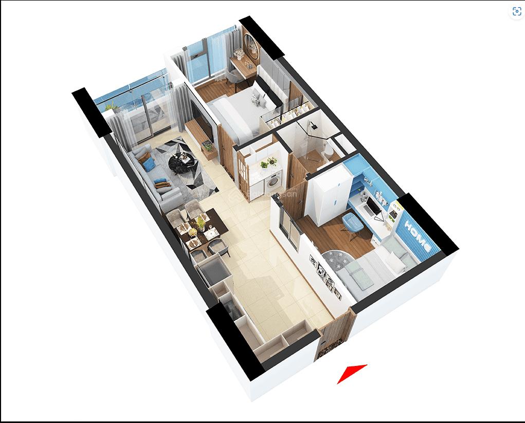 Chỉ nhỉnh 1,9 tỷ sở hữu ngay căn hộ 2pn biển tại phú tài 2 central life trung tâm quy nhơn