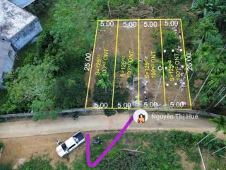 Giá sốc 560tr có ngay 125m² full thổ cư  dẻ cau, cao dương (thanh sơn, lương sơn)