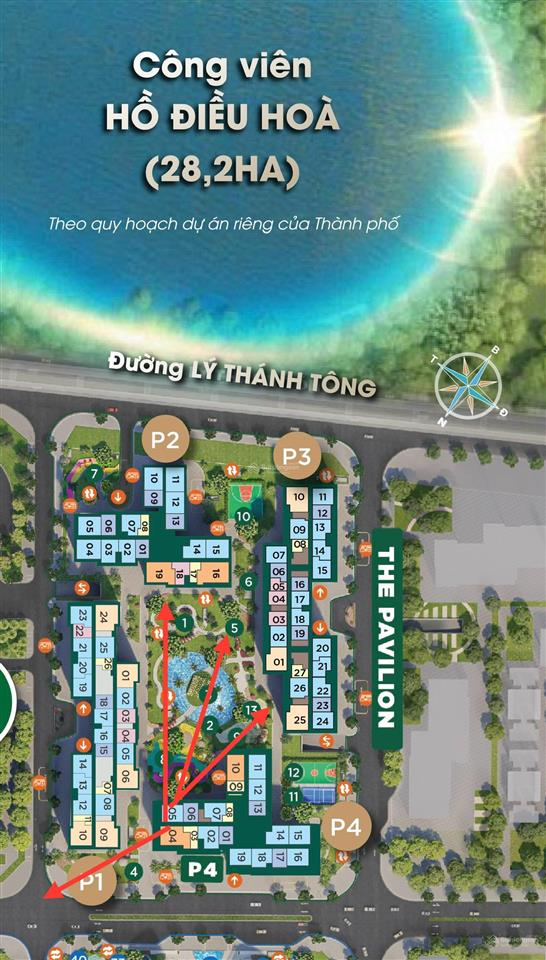 Sốc thật sự chỉ 75tr/m2 căn pavilion 2pn 2wc full đồ, có sổ, sẵn ở ngay