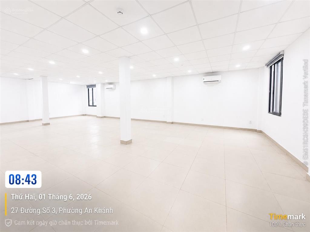 Văn phòng cho thuê khu trần não, q.2  diện tích 140m²  33tr/tháng bao vat   0971 079 ***