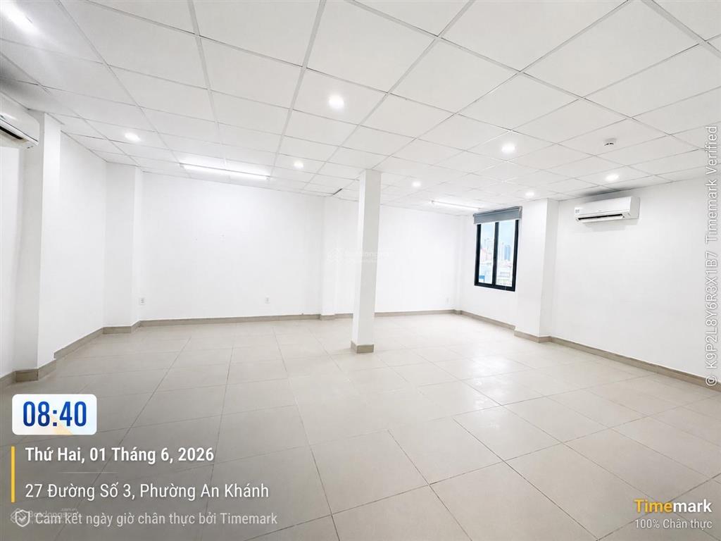 Văn phòng cho thuê khu trần não, q.2  diện tích 140m²  33tr/tháng bao vat   0971 079 ***