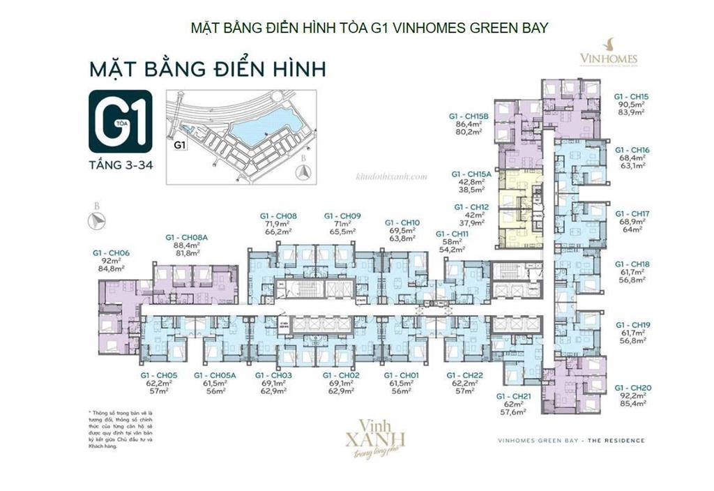 Cập nhật liên tục quỹ ch 1n, 2n, 3n, 4n và các ch hđmb  50n giá tốt dự án vin green bay