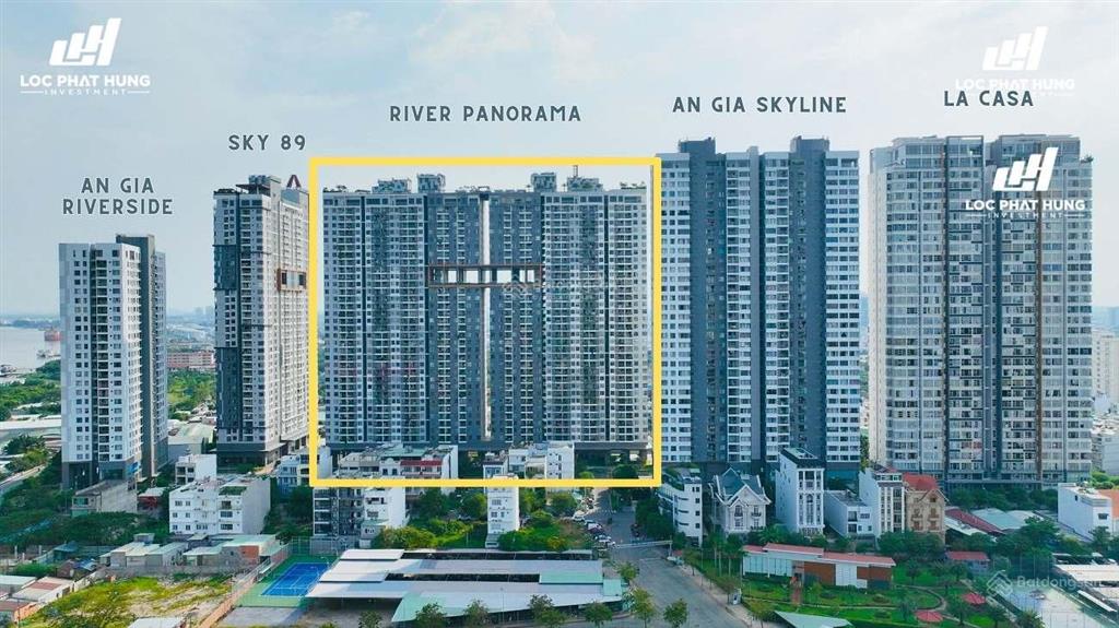 Bán căn hộ 2pn.2wc view sông q1 4.6 tỷ allin  river panorama quận 7