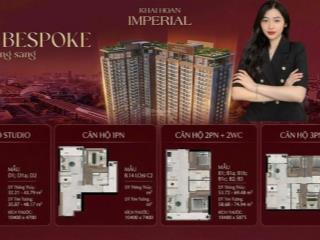 Căn hộ 1pn  1wc bespoke hạng sang tiên phong , cụm khu công nghiệp vsip