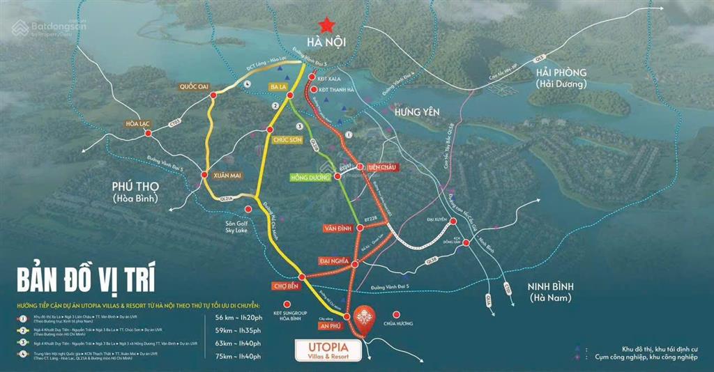 Bán biệt thự tại dự án utopia xã phú thành, giá thỏa thuận, 190 m2, lạc thủy, hòa bình