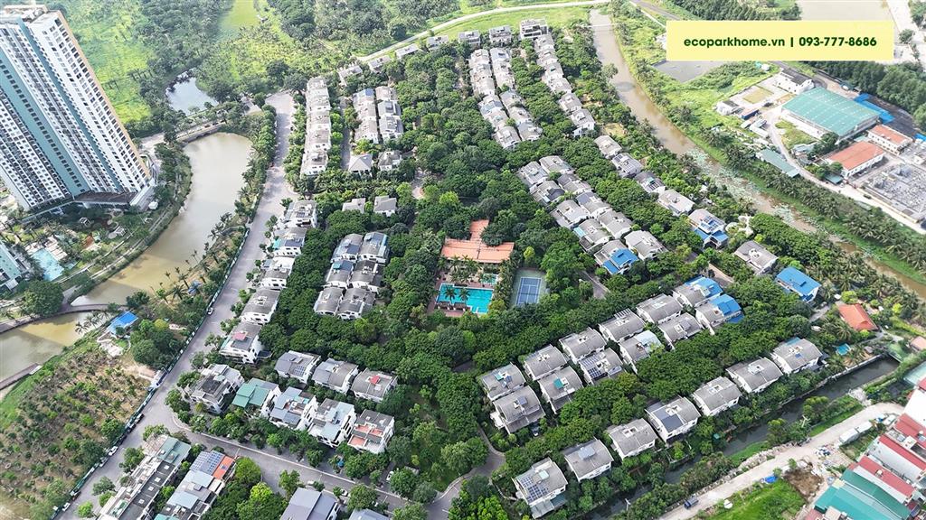 Biệt thự mimosa ecopark  dt 189m2 giá 32,x tỷ