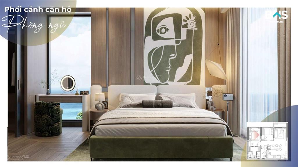 Căn hộ biển mỹ khê 1pn hđ cho thuê từ 25 triệu/ tháng  the poet residence