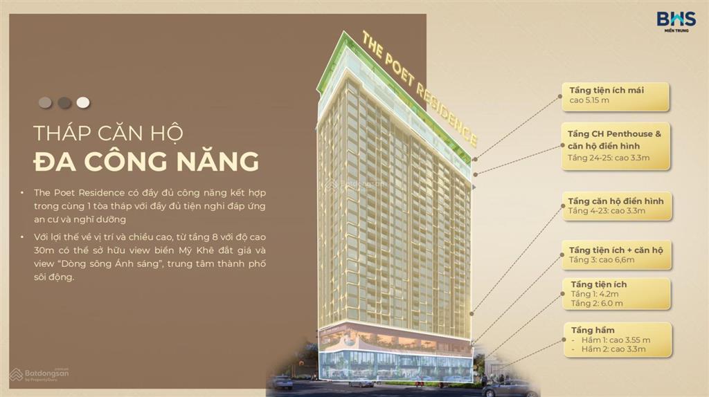 Hàng giai đoạn 1  căn hộ biển mỹ khê sở hữu lâu dài | the poet đà nẵng