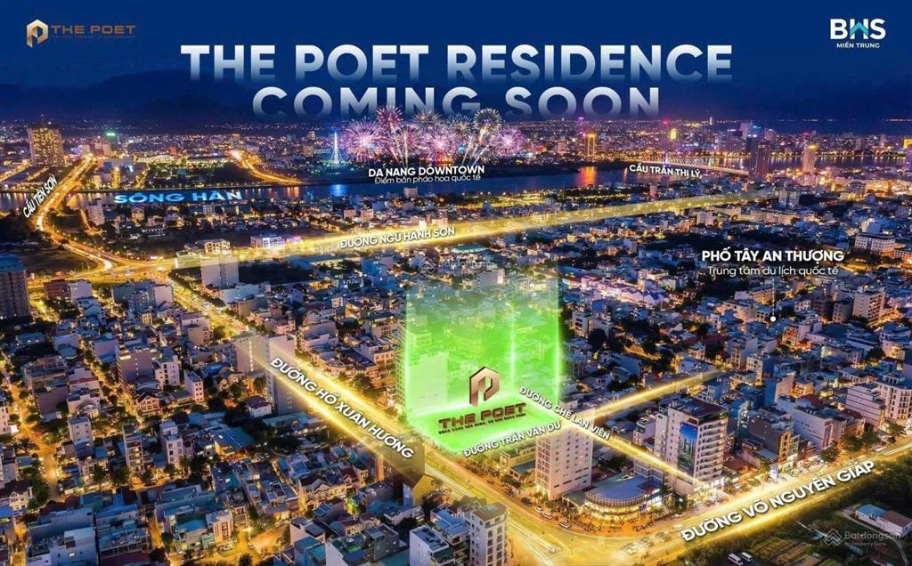 Căn hộ biển đà nẵng  dòng tiền 30 triệu/tháng  the poet residence sở hữu vĩnh viễn