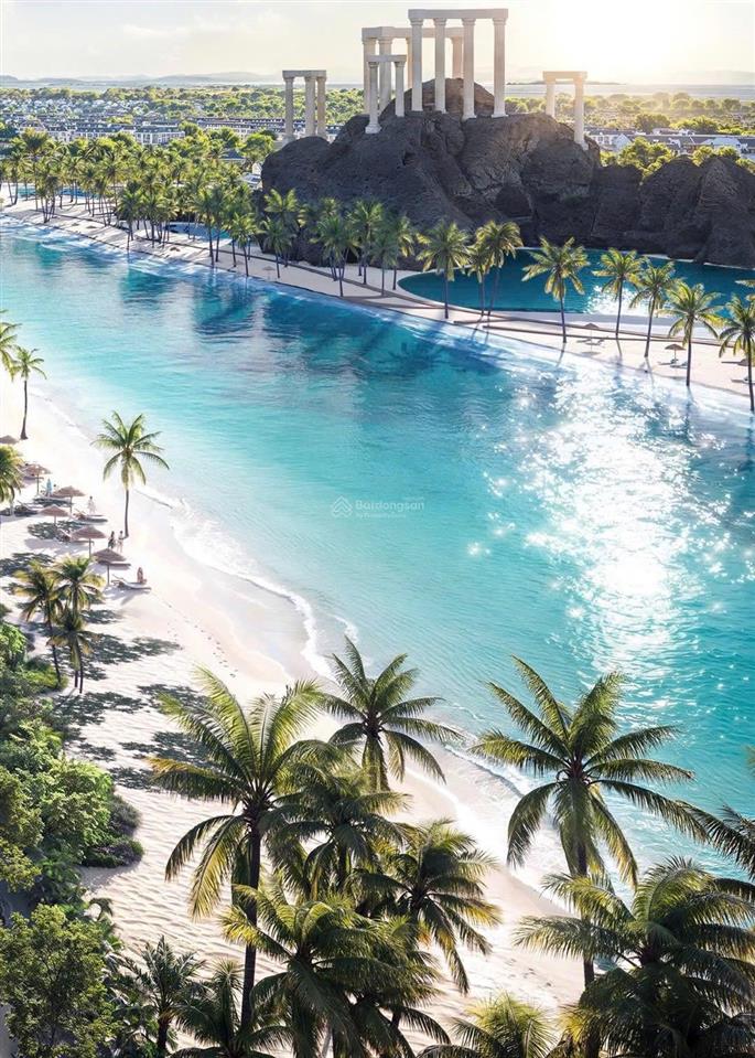 Căn 1n + không chênh masteri grand coast view hồ tạo sóng, khu bể bơi resort vô cực, tầng trung đẹp