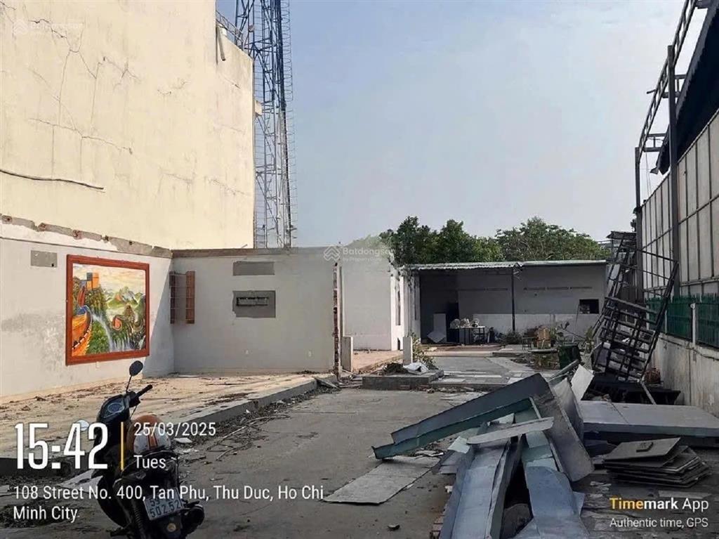 Cho thuê đất mt kinh doanh đường số 40, p. tân phú, dt 500m2, 50 triệu/ tháng