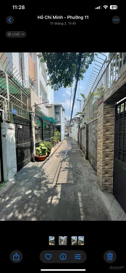 Bán nhà đẹp 4 tầng hxh sát mt phan văn trị, 5 pn, dts 180m2 chỉ 7.9 tỷ, mua sinh lời cao